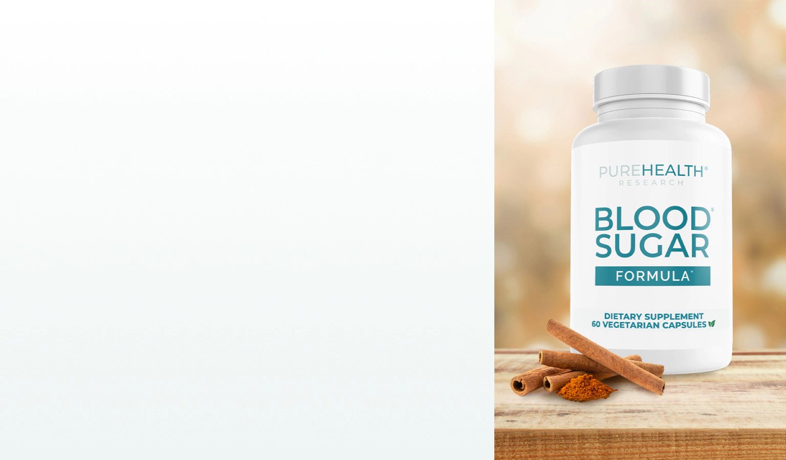 Supplements for blood sugar control.