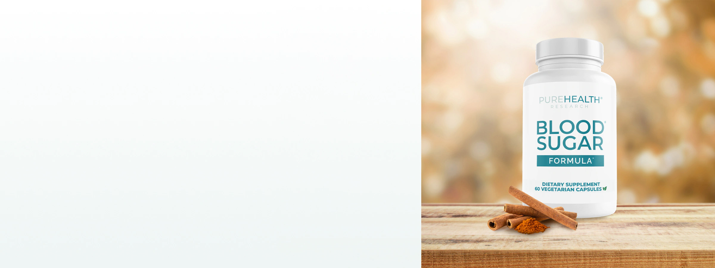 Supplements for blood sugar control.