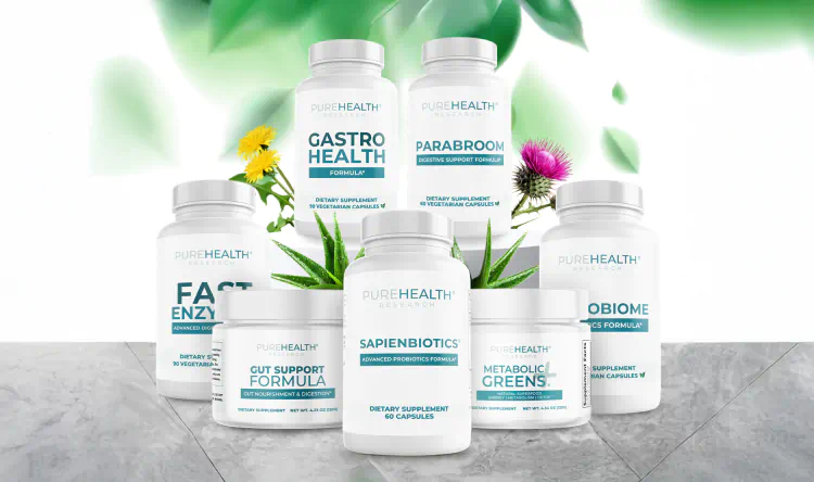 Supplements for gut health and digestion.