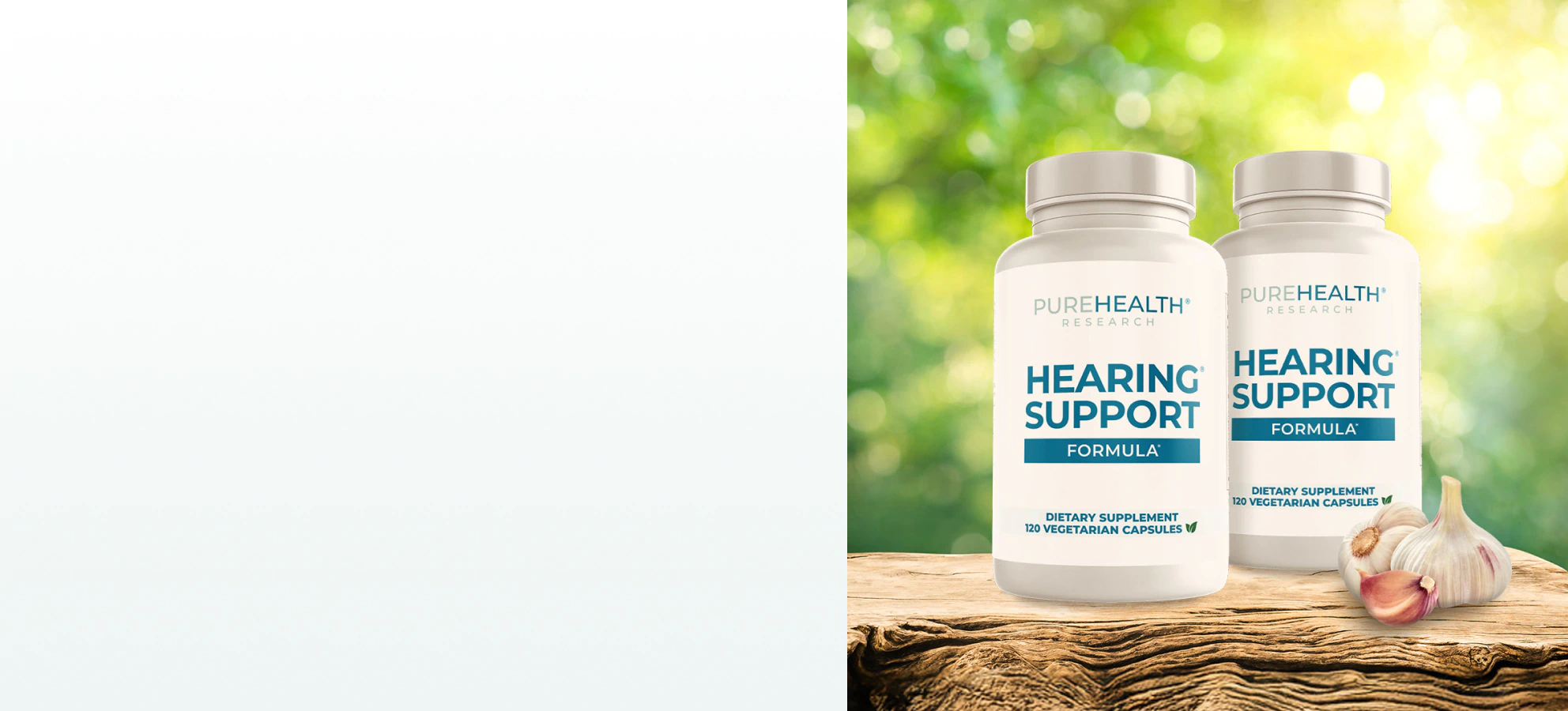 Supplements for hearing loss.