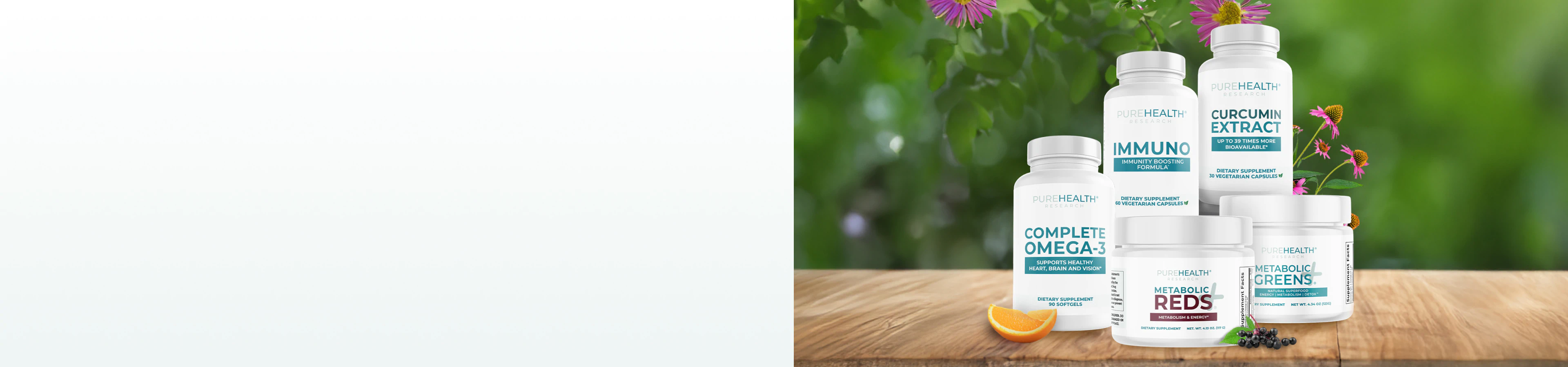 Supplements for immune system support.