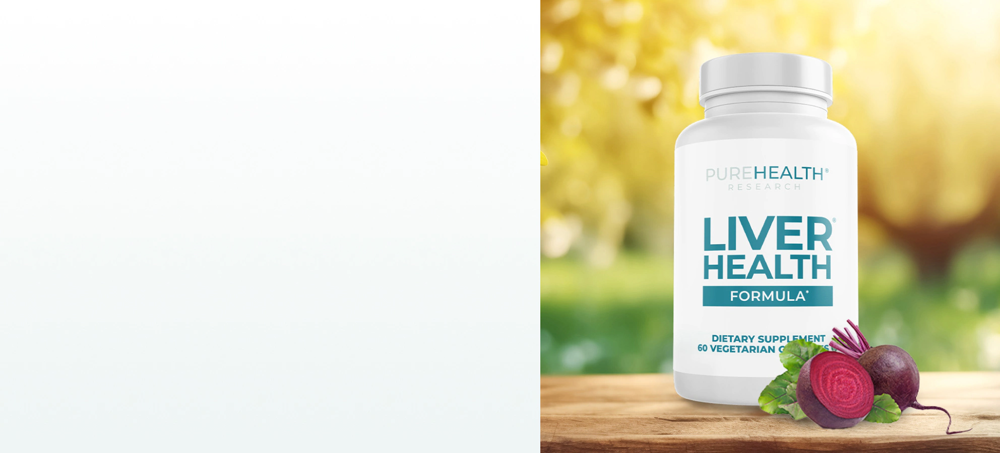 Supplements for liver health.