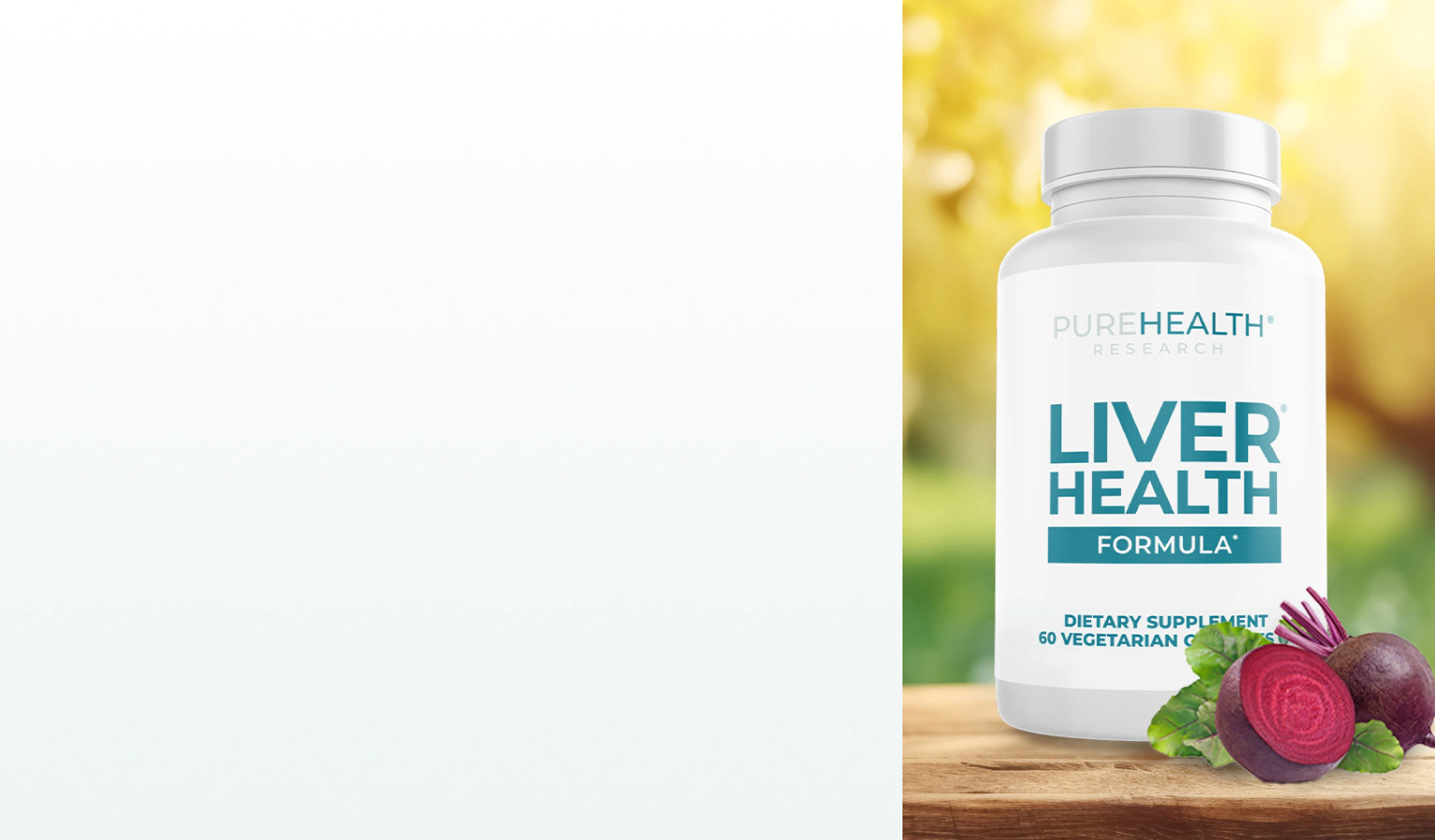 Supplements for liver health.