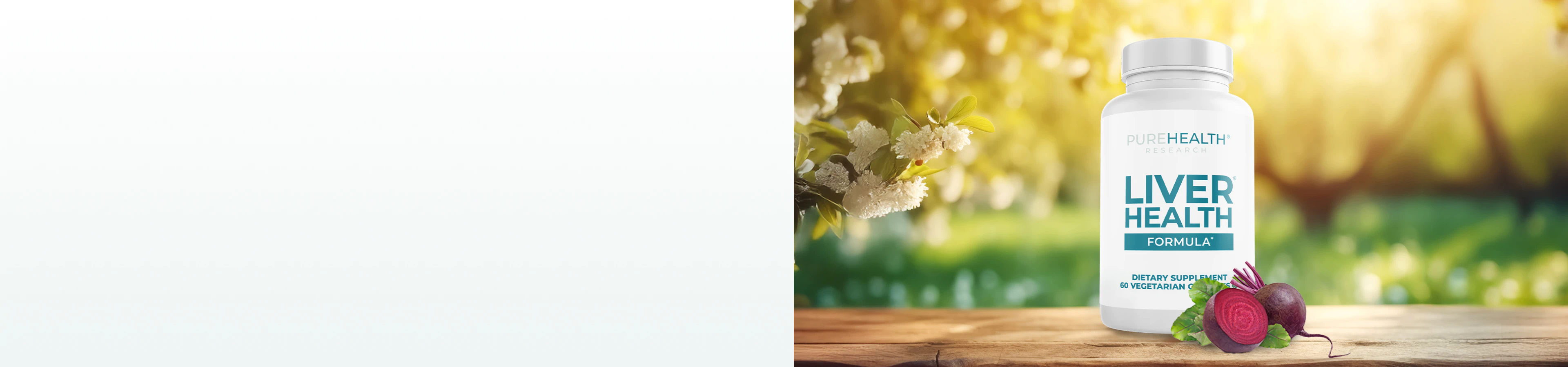 Supplements for liver health.