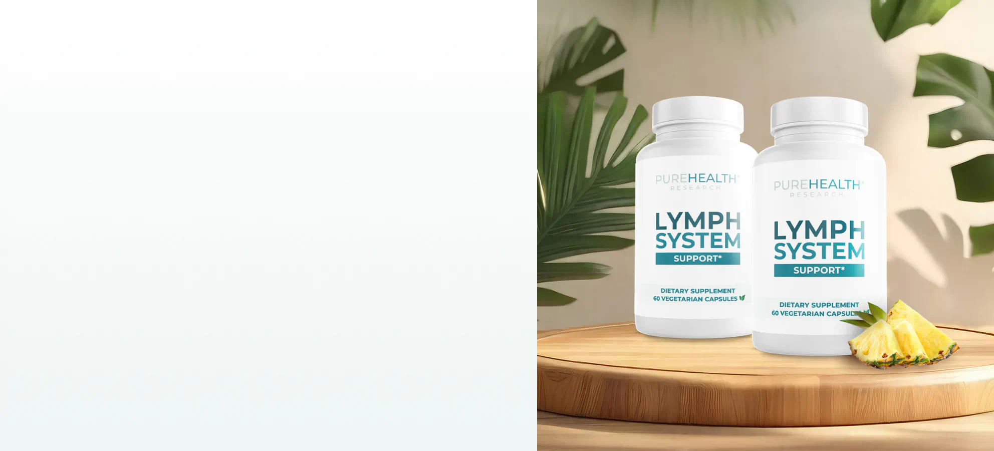 Supplements for lymph system health.