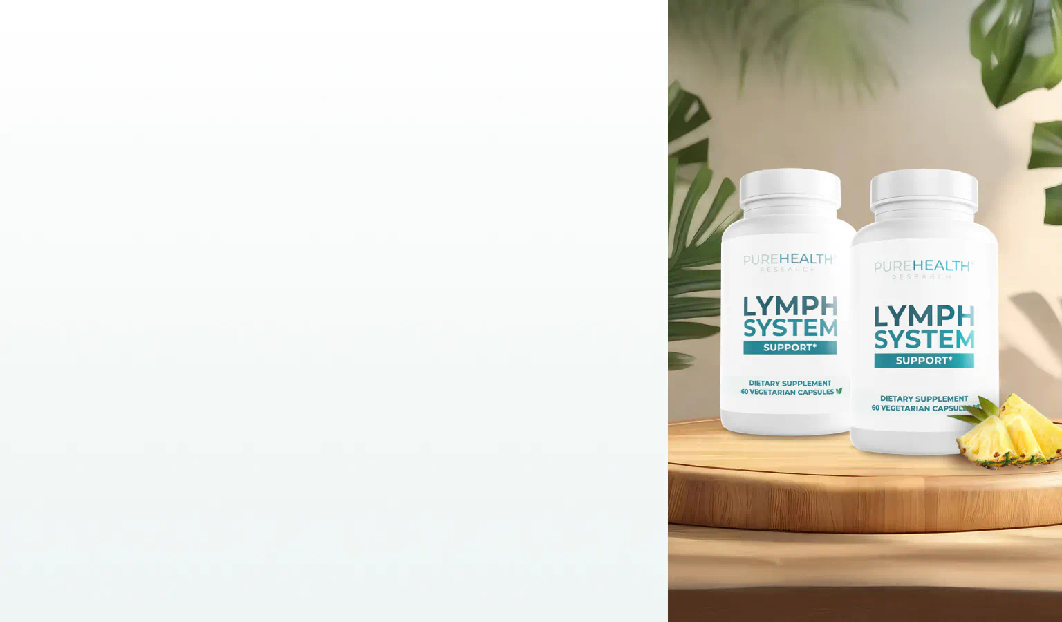Supplements for lymph system health.