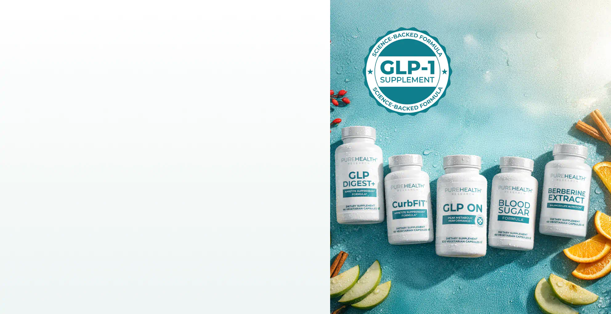 <Supplements for GLP-1 activation