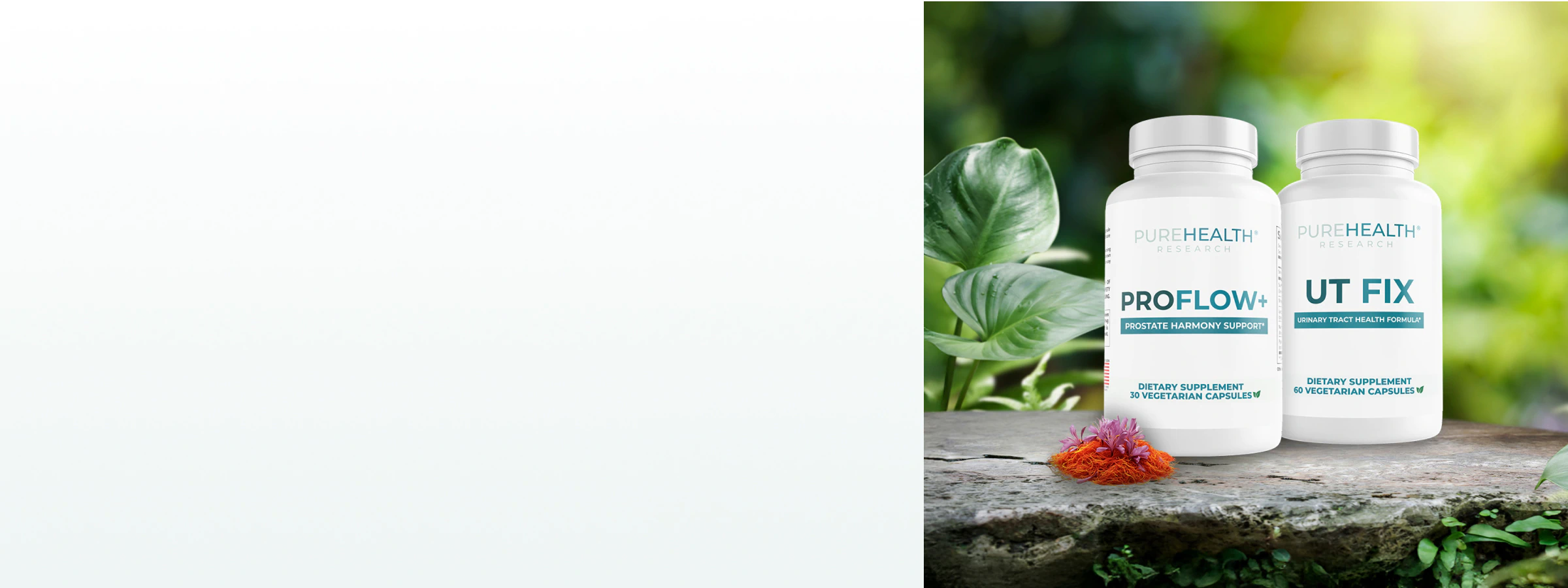 Supplements for prostate health.