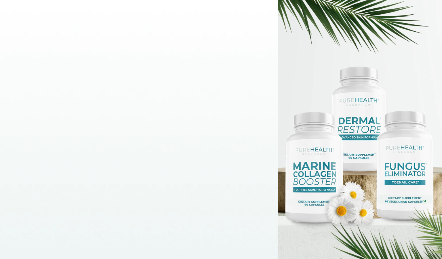 Supplements for skin and beauty.