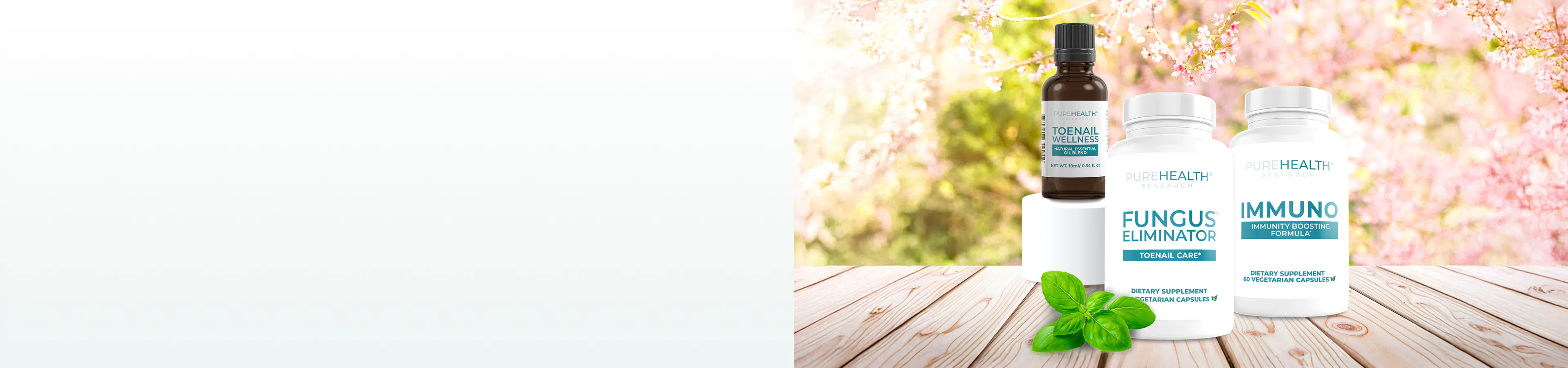 Supplements for toenail fungus.