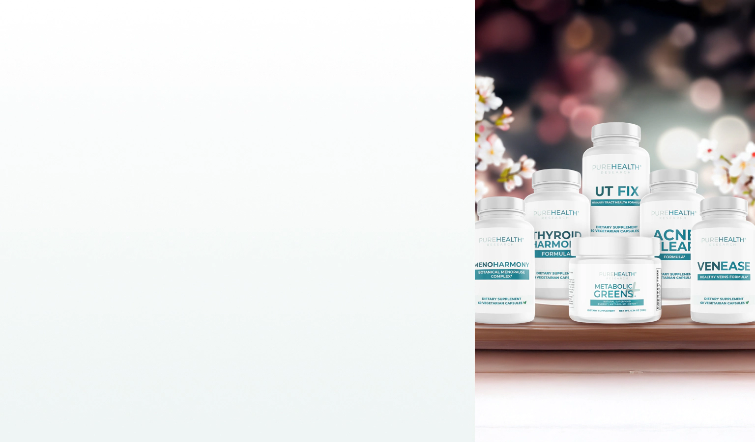 Supplements for women's health.