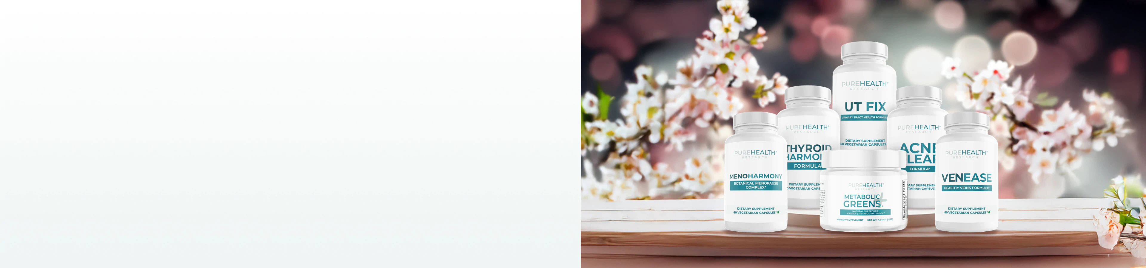 Supplements for women's health.