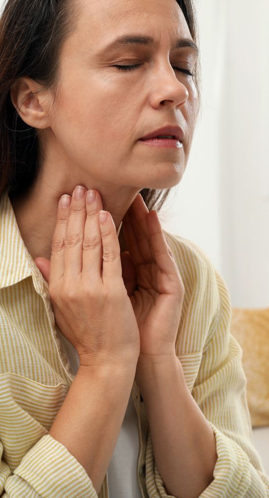 Healthy lymph man