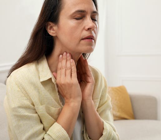Healthy lymph man