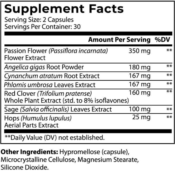 Supplement facts