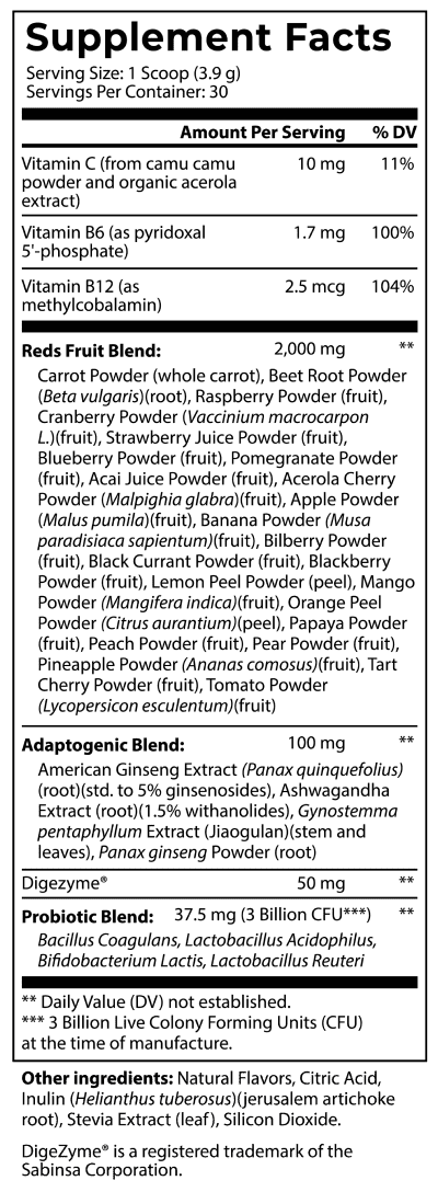 Metabolic Reds+
