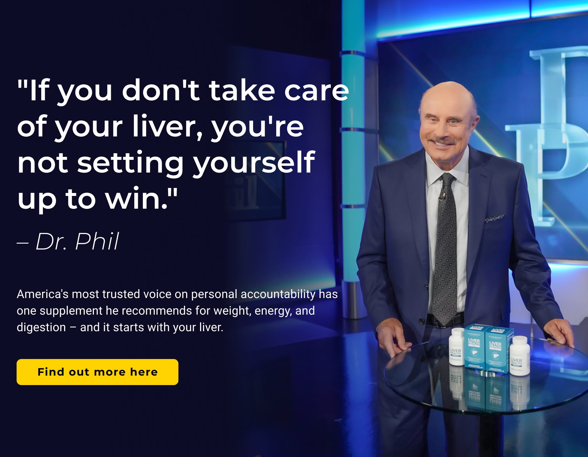 Banner featuring Dr. Phil